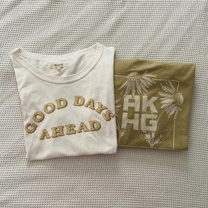 Madewell and Duluth Cotton T-shirt bundle